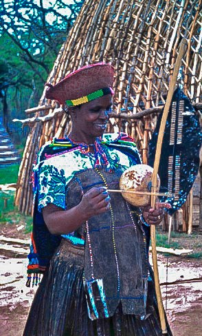 Learning About Zulu Musical Instruments at Simunye Zulu Lodge 