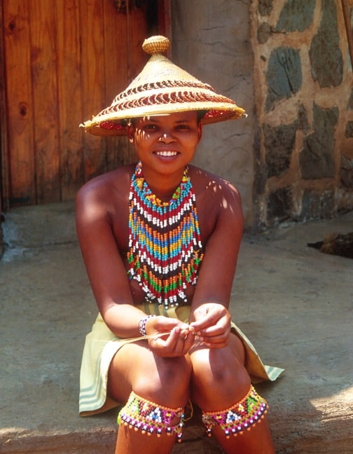 Zulu Woman In KwaZulu Natal, South Africa