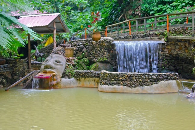 The pools at Screw's Sulphur Spa, Dominica - top Caribbean islands