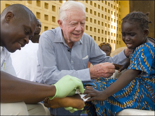 Jimmy Carter Vaccination