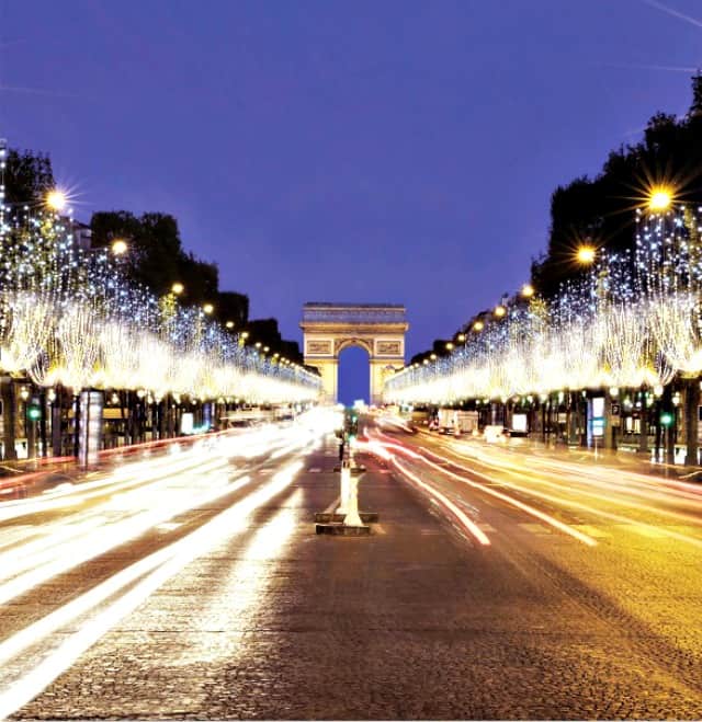 The energy needed to light the Champs-Elysees in Paris has dropped by 97% since 2006 because of the use of LEDs