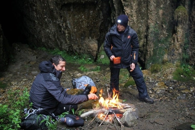 Bear Grylls on Wilderness, Celebrities &